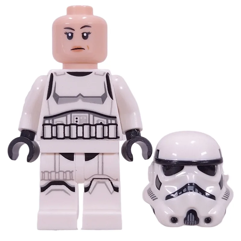 Stormtrooper, Light Nougat Head, Female — minifigurine LEGO | Brick Broker