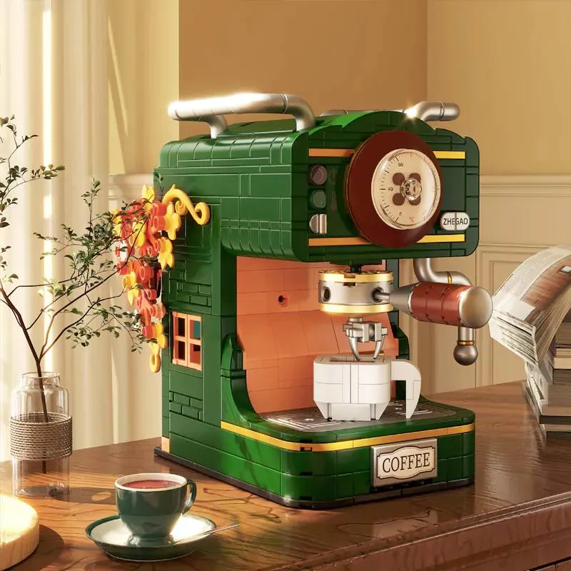 ZHEGAO Machine à café vintage (ZHE-662043) - prix | Brick Broker