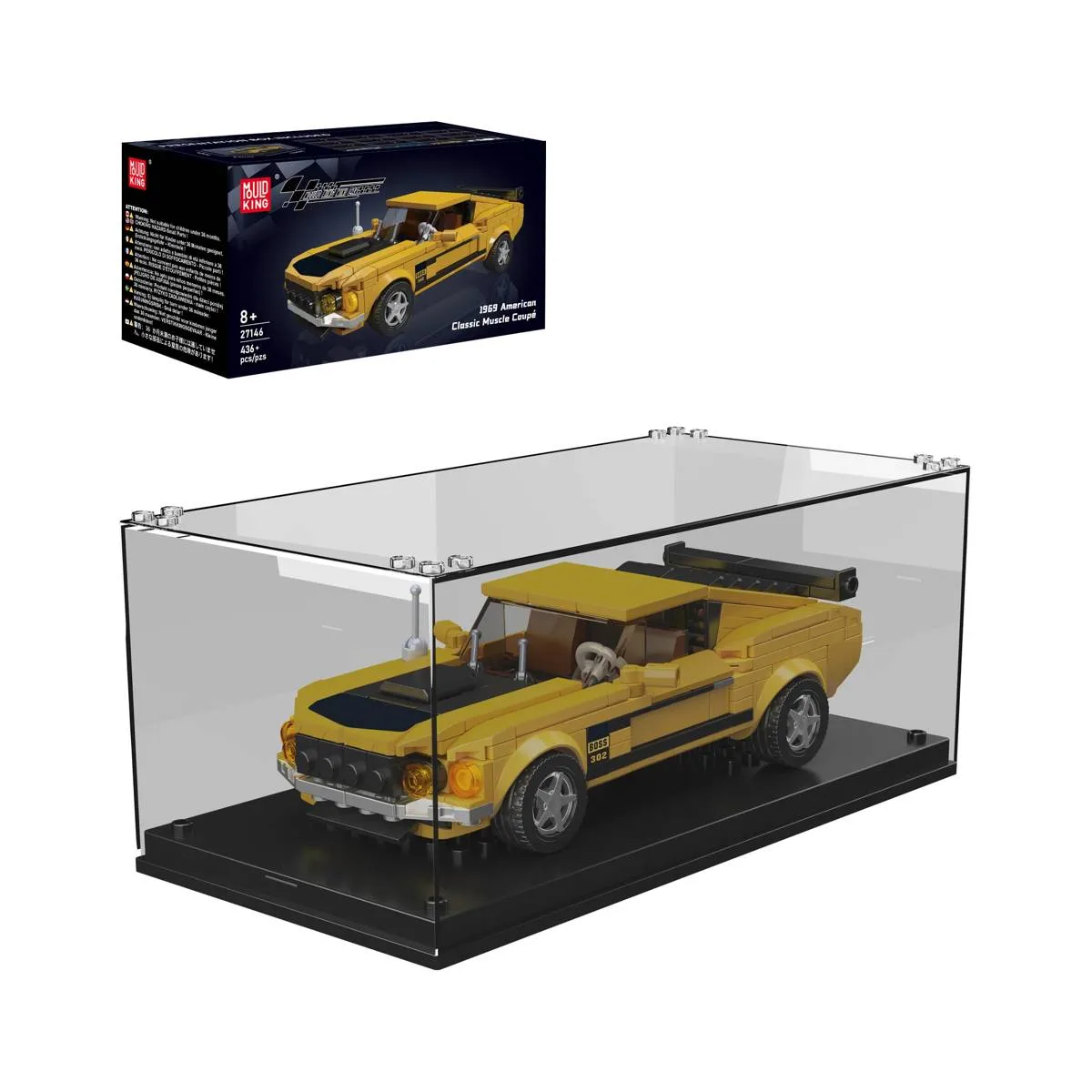 Mould King Coupé muscle américain classique de 1969 (MOU-27146) - prix | Brick Broker