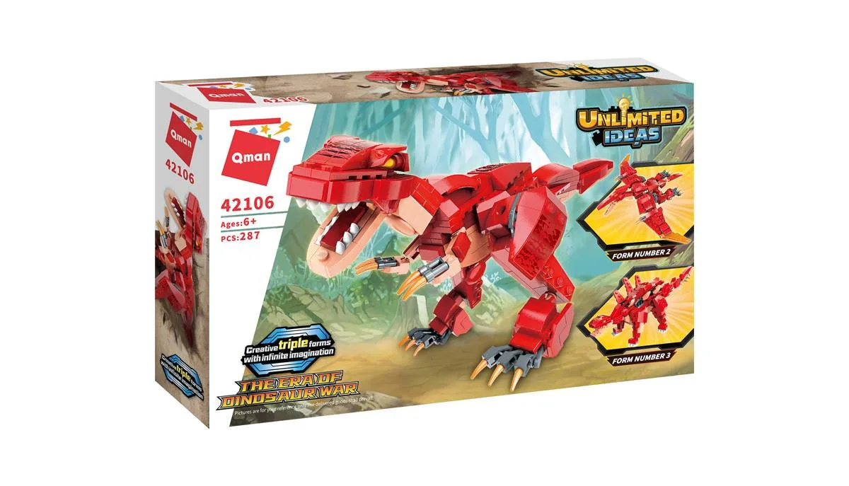 Qman L'Ère de la guerre des dinosaures (QMAN-42106) - prix | Brick Broker