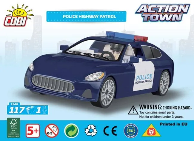 COBI Patrouille Autoroutière de Police (COBI-1548) - prix | Brick Broker