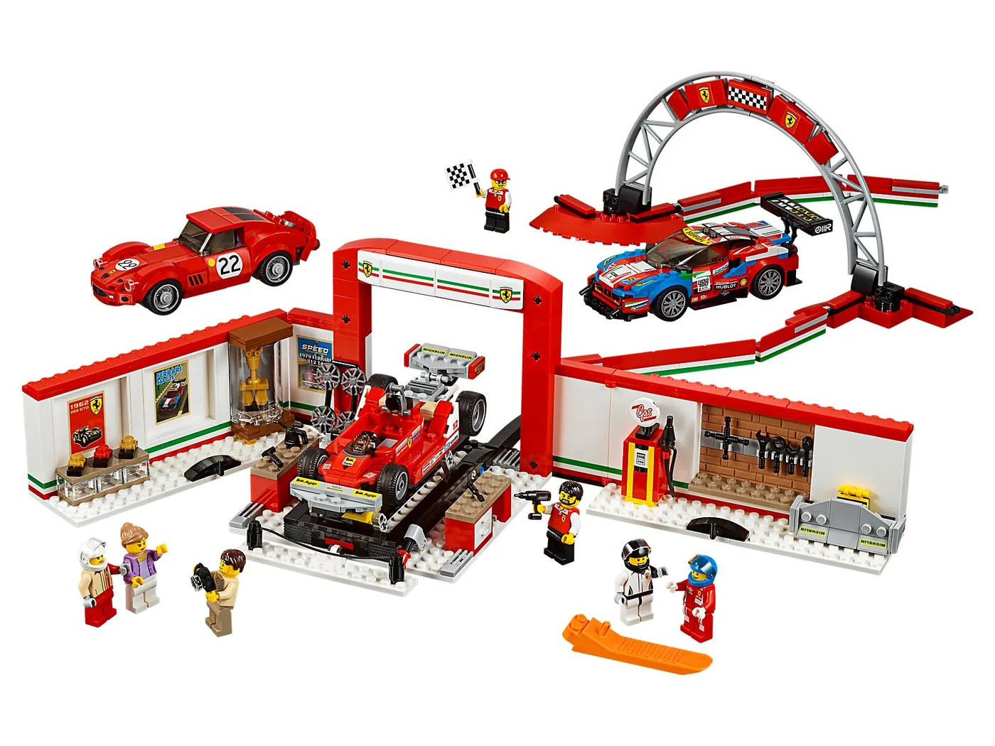 LEGO 75889 Le grand garage Ferrari - prix | Brick Broker