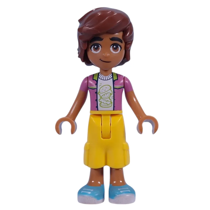 Leo - Dark Pink Jacket, Yellow Pants — dans quels sets LEGO ? (fig-015762) | Brick Broker