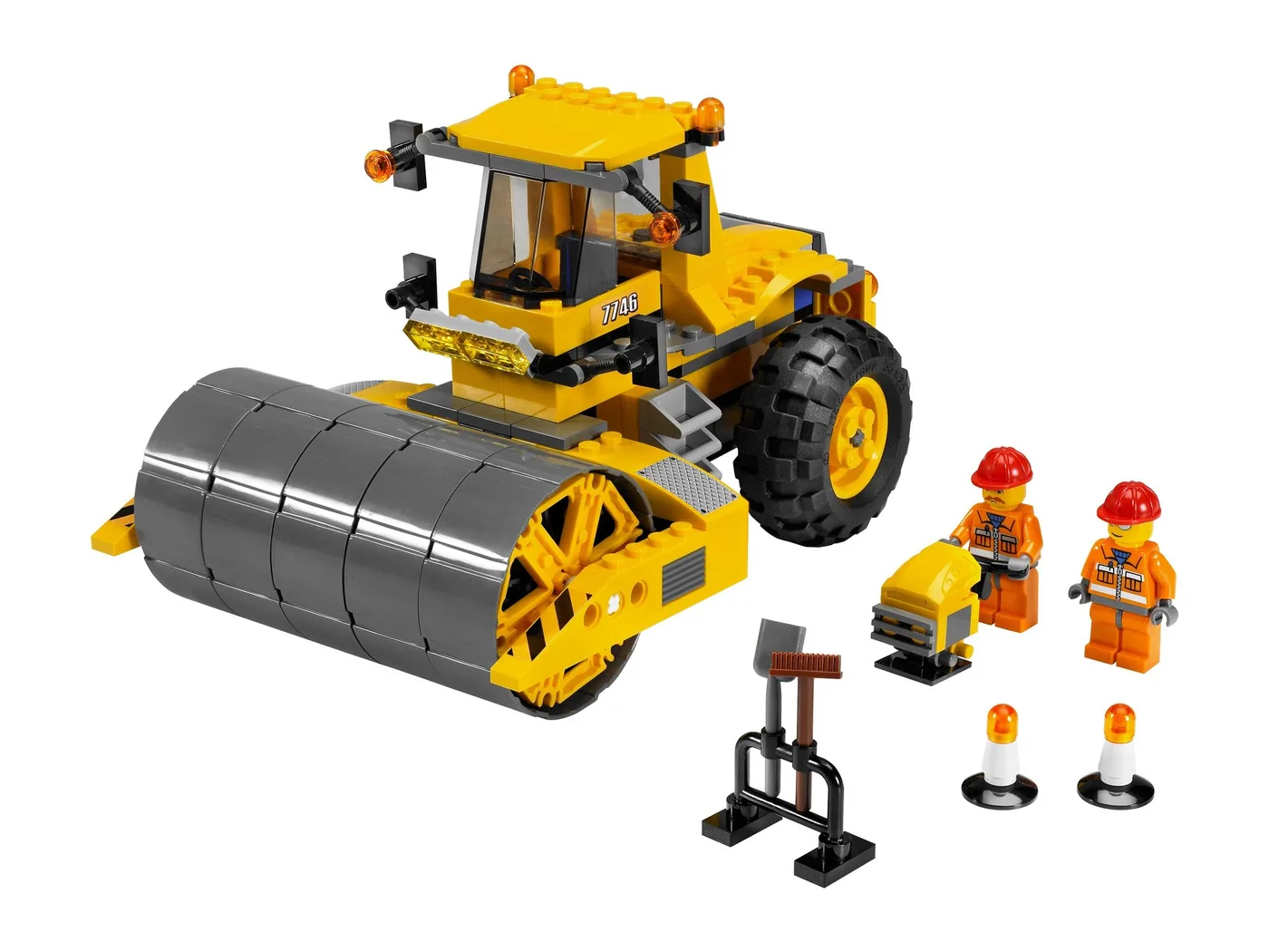 LEGO 7746 Compacteur à un seul tambour - prix | Brick Broker