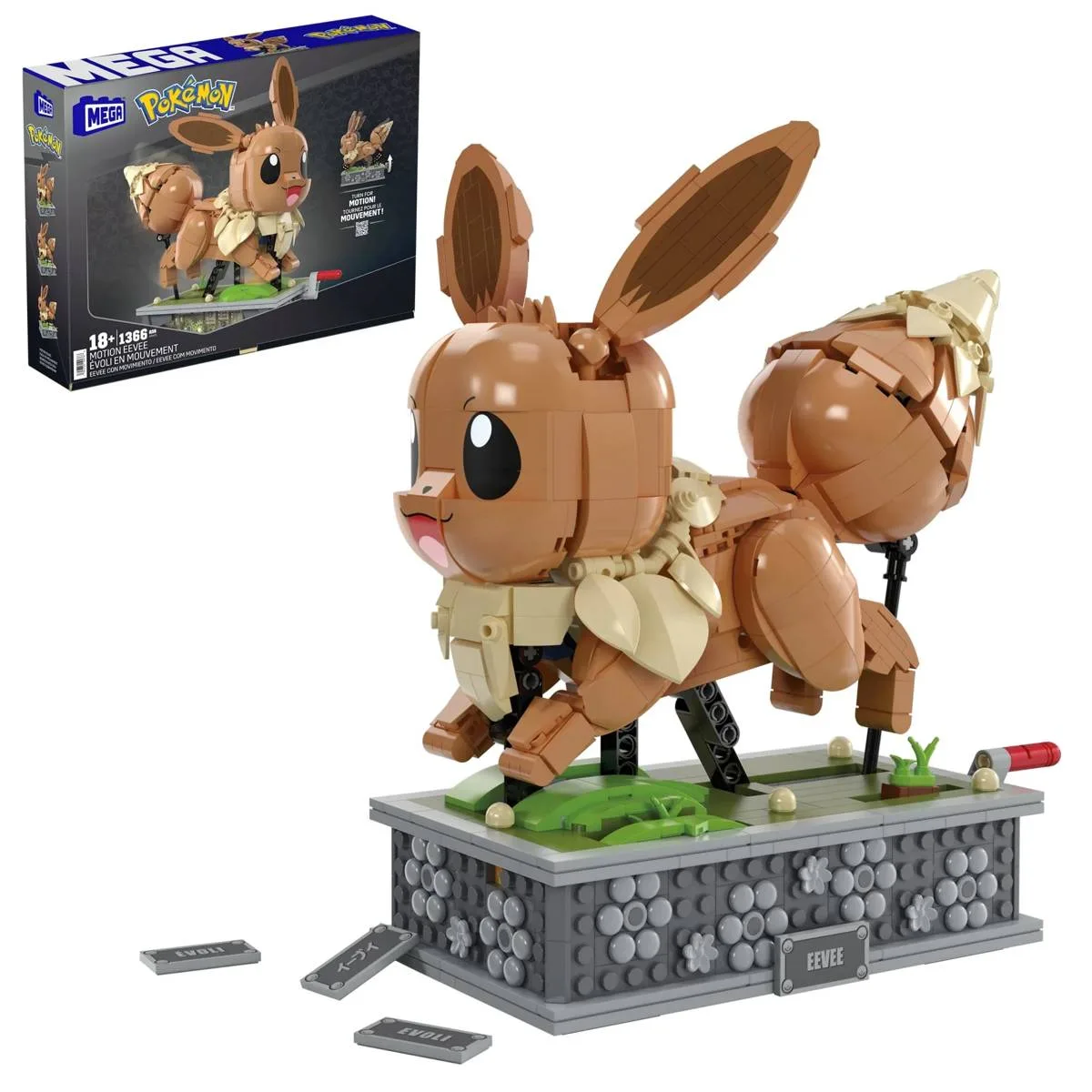 Mattel MEGA Pokémon™ Évoli en mouvement (HTH71) - prix | Brick Broker