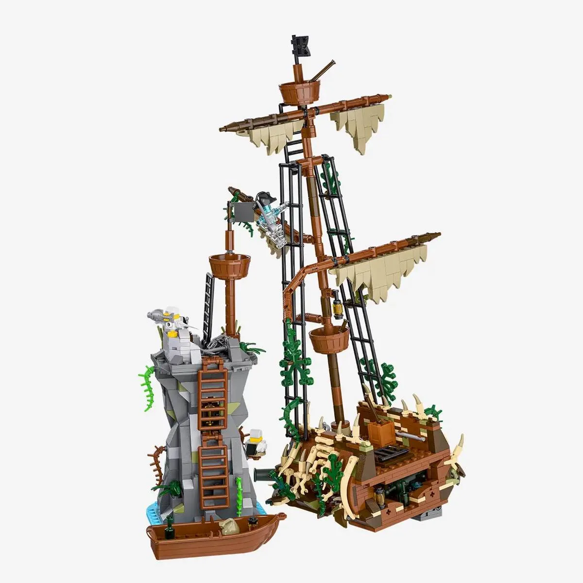 BlueBrixx Île des pirates - Avant-poste du récif - Extension (BB-110254) - prix | Brick Broker