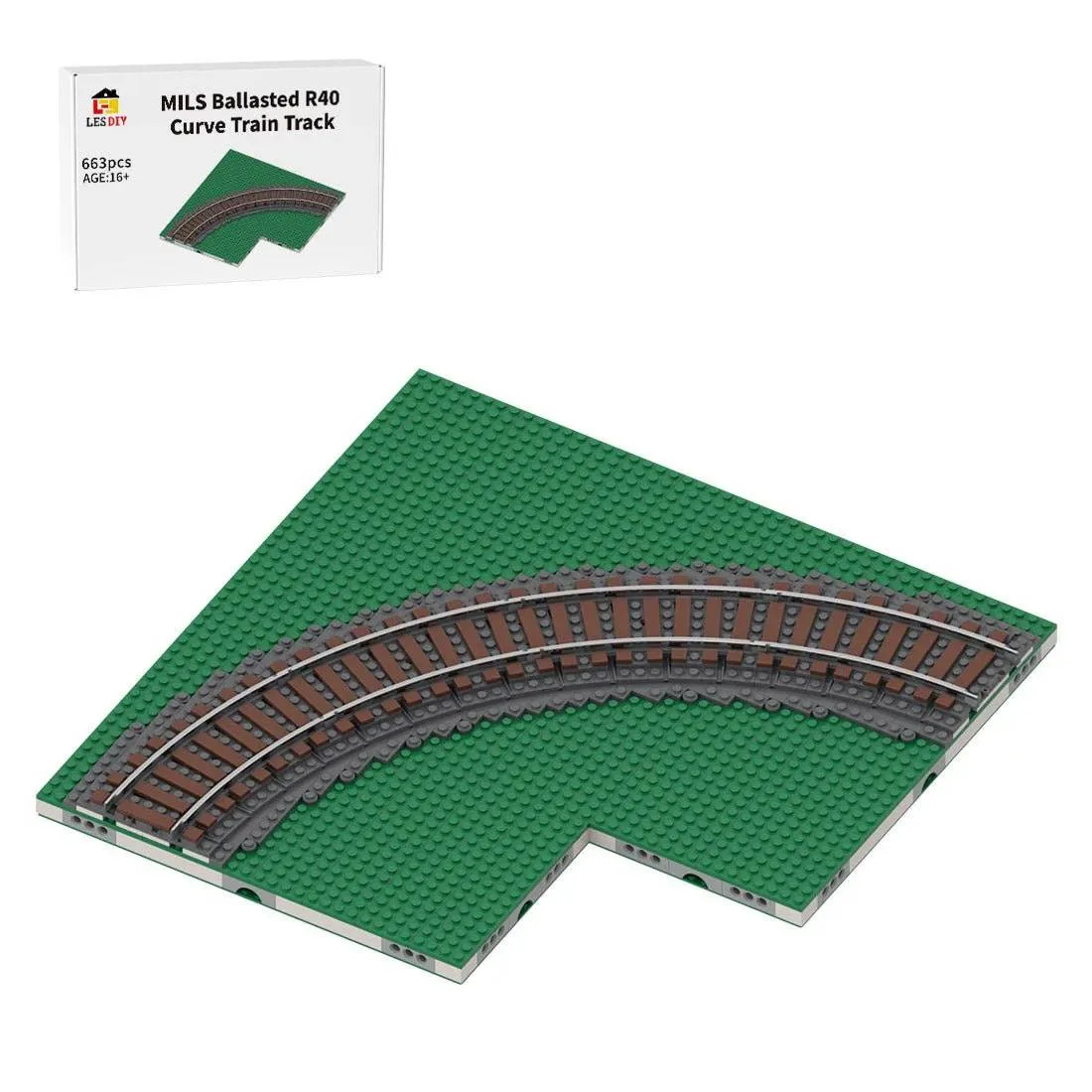 LesDiy Courbe R40 lestée MILS (LESDIY-3492105) - prix | Brick Broker