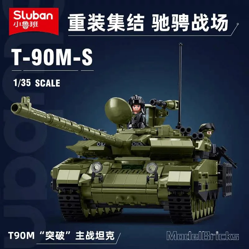 Sluban Char de combat principal T-90M (SLB-M38-B1377) - prix | Brick Broker