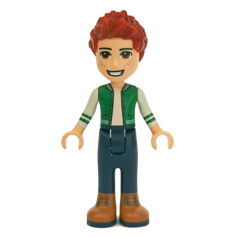 Daniel - Green Jacket, Dark Blue Trousers — minifigurine LEGO | Brick Broker