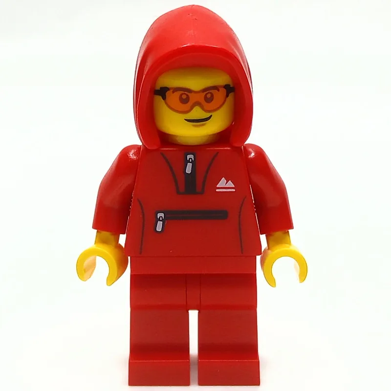 Man, Red Tracksuit with Hood — dans quels sets LEGO ? (fig-013939) | Brick Broker