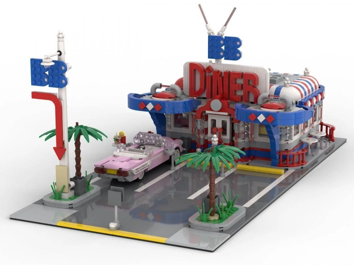 BlueBrixx Plage Américaine - Diner (BB-103289) - prix | Brick Broker