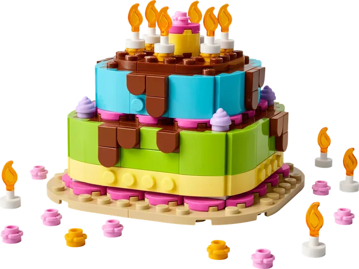 LEGO 40815 Gâteau de Fête d'Anniversaire - prix | Brick Broker