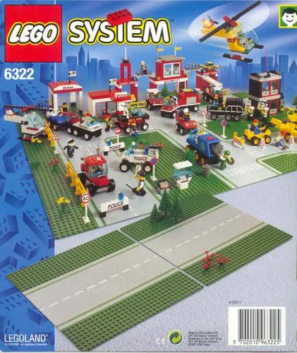LEGO 6322 Plaques de route droites - prix | Brick Broker