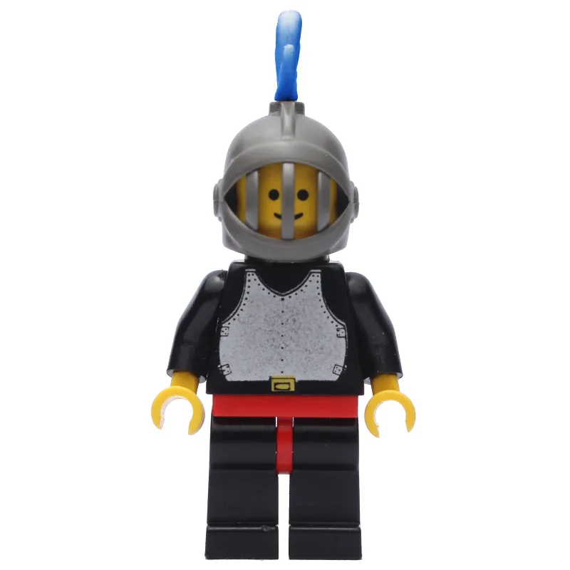 Knight (Breastplate on Black) - Black Legs, D… — minifigurine LEGO | Brick Broker