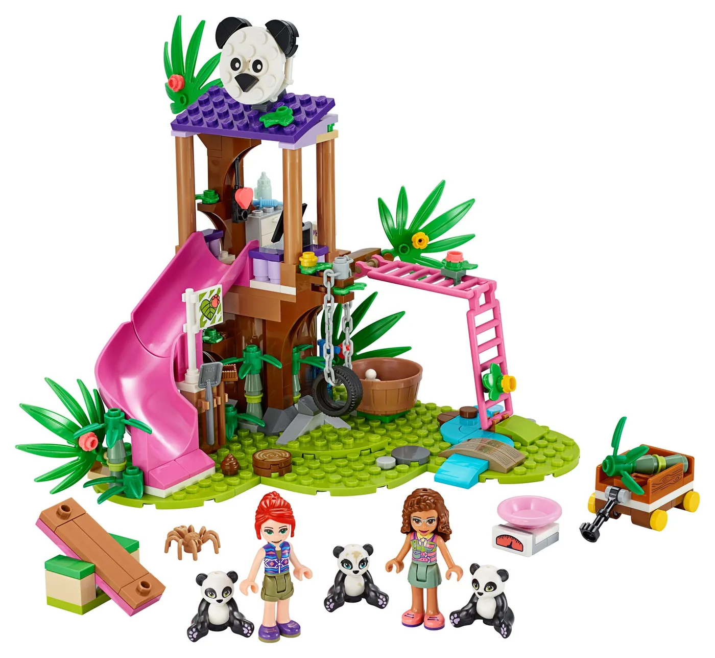 LEGO 41422 La cabane dans les arbres de la jungle du Panda - prix | Brick Broker
