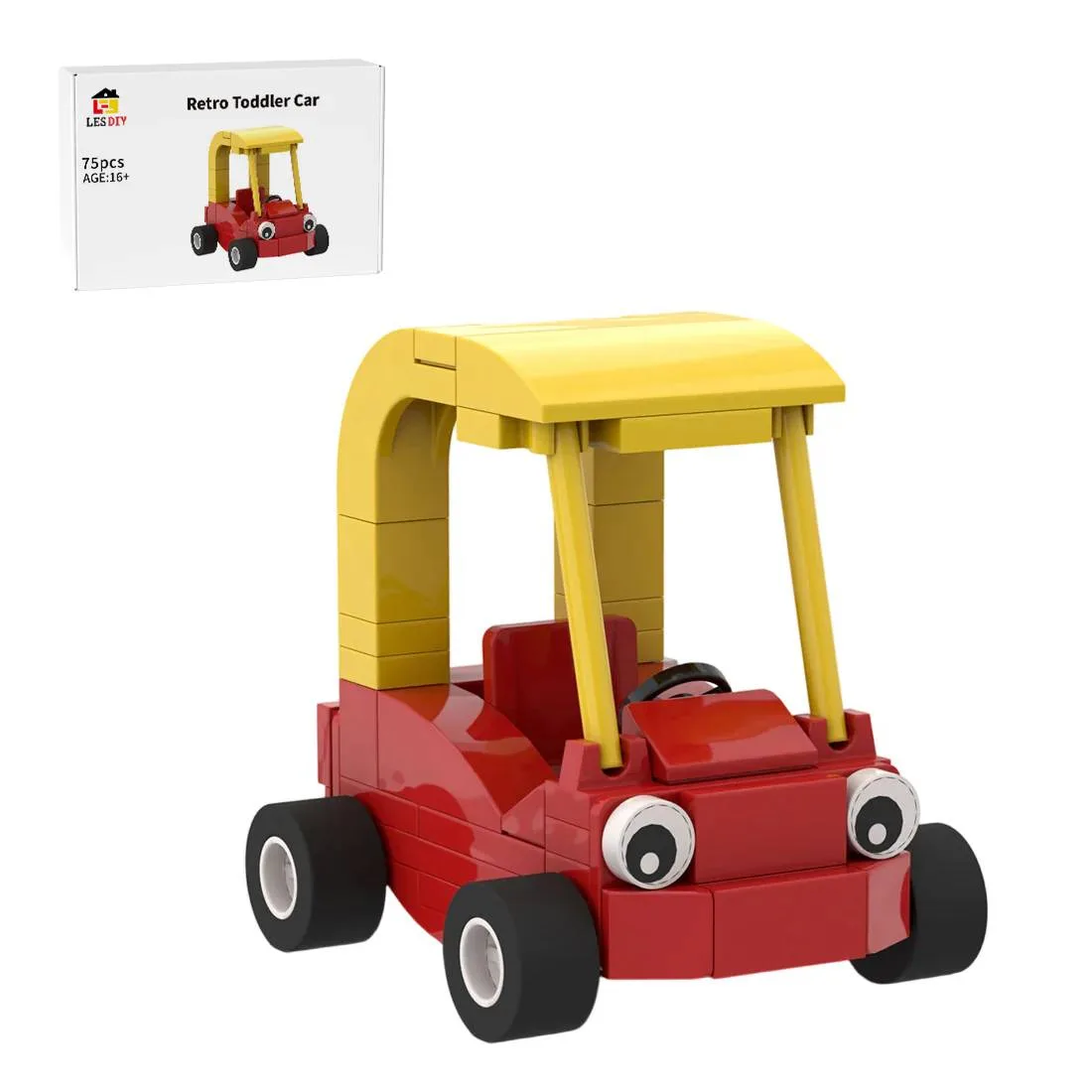 LesDiy Voiture rétro pour tout-petits (LESDIY-3718102) - prix | Brick Broker