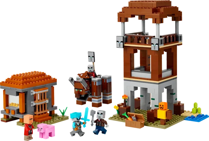 LEGO 21278 L'Avant-poste des Pillards et le Ravageur - prix | Brick Broker