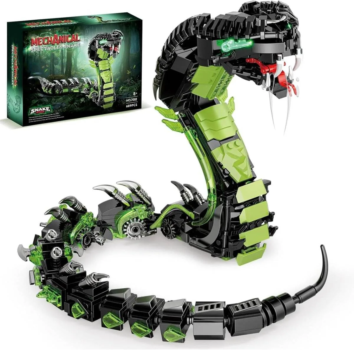DK Serpent à lunettes mécanique (DK-7052) - prix | Brick Broker