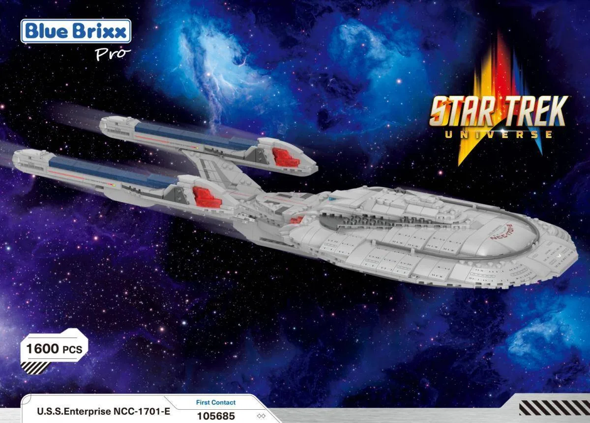 BlueBrixx STAR TREK USS Enterprise NCC-1701-E (BB-105685) - prix | Brick Broker