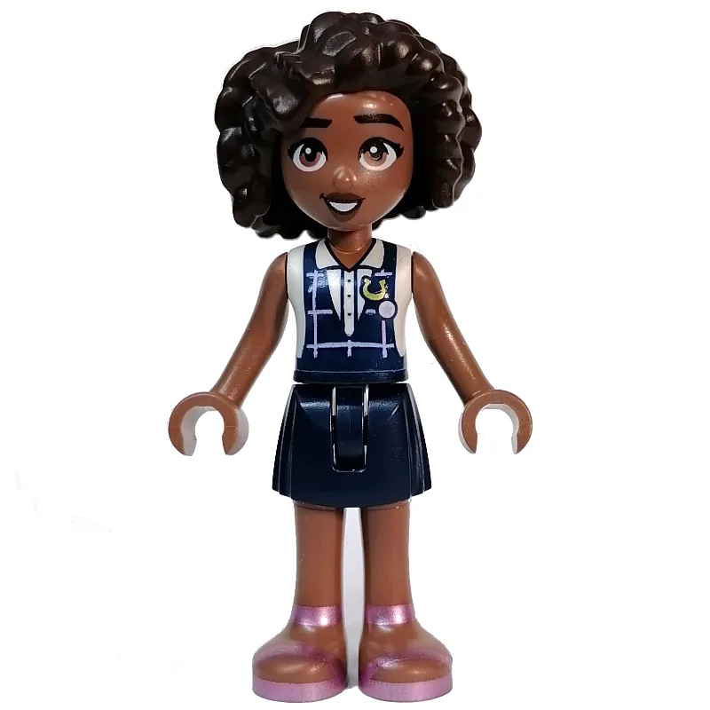 Aliya - White Top, Dark Blue Skirt — dans quels sets LEGO ? (fig-013295) | Brick Broker