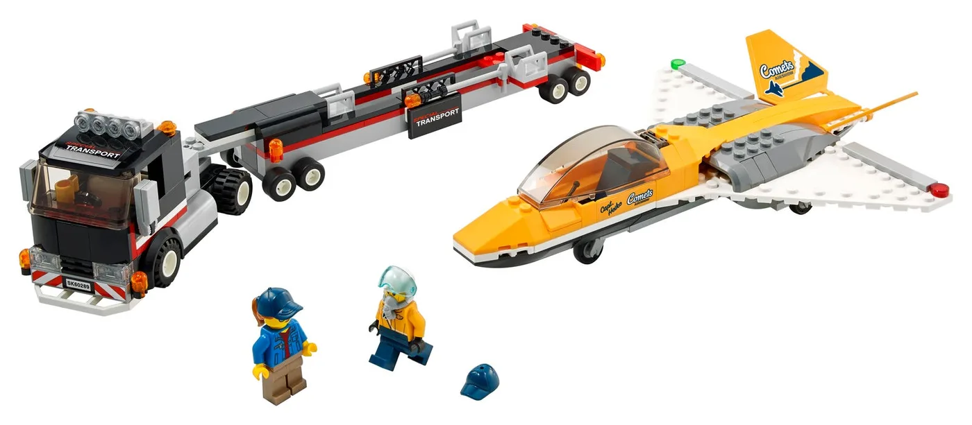 LEGO 60289 Le transporteur du jet d'acrobaties - prix | Brick Broker