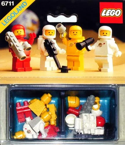 LEGO 6711 Mini-Figurines spatiales - prix | Brick Broker