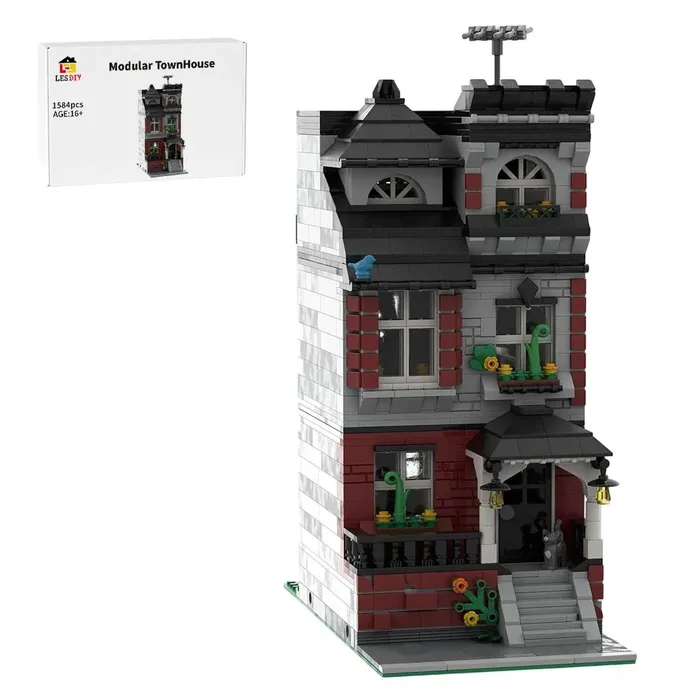 LesDiy Maison de ville de scène de rue modulaire (LESDIY-3725435) - prix | Brick Broker