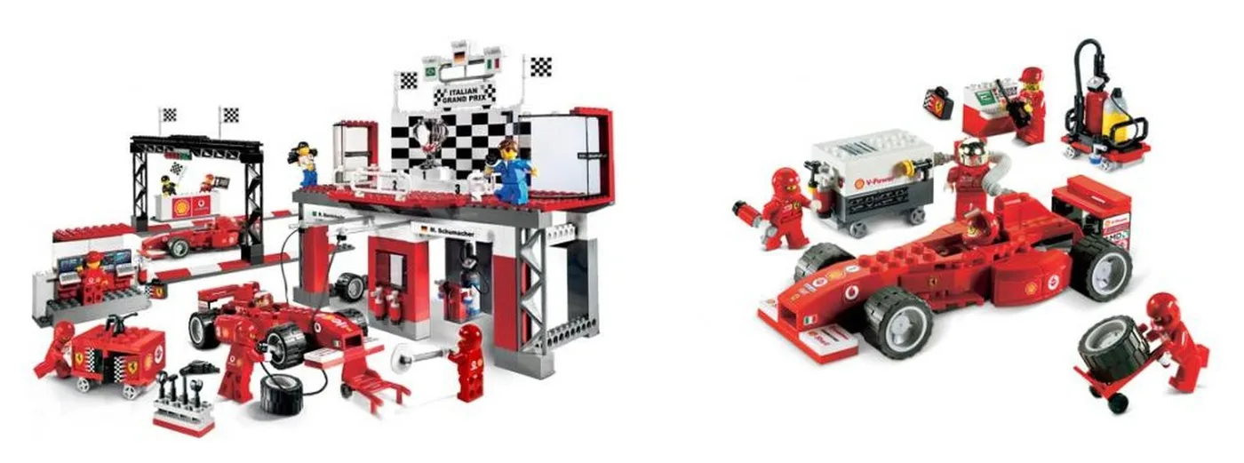 LEGO Collection de courses Ferrari (K8672-1) - prix | Brick Broker