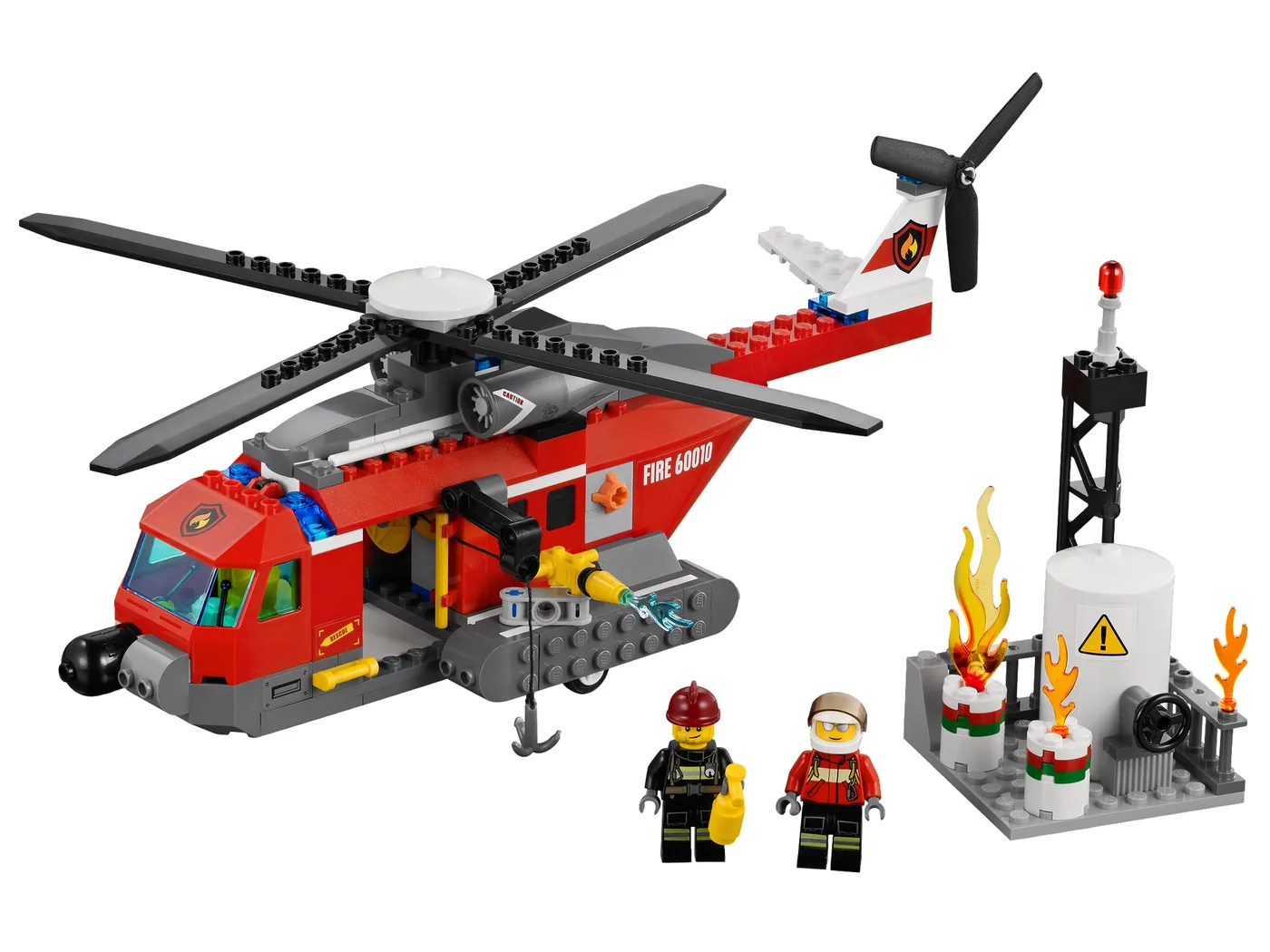 LEGO 60010 Hélicoptère des Pompiers - prix | Brick Broker