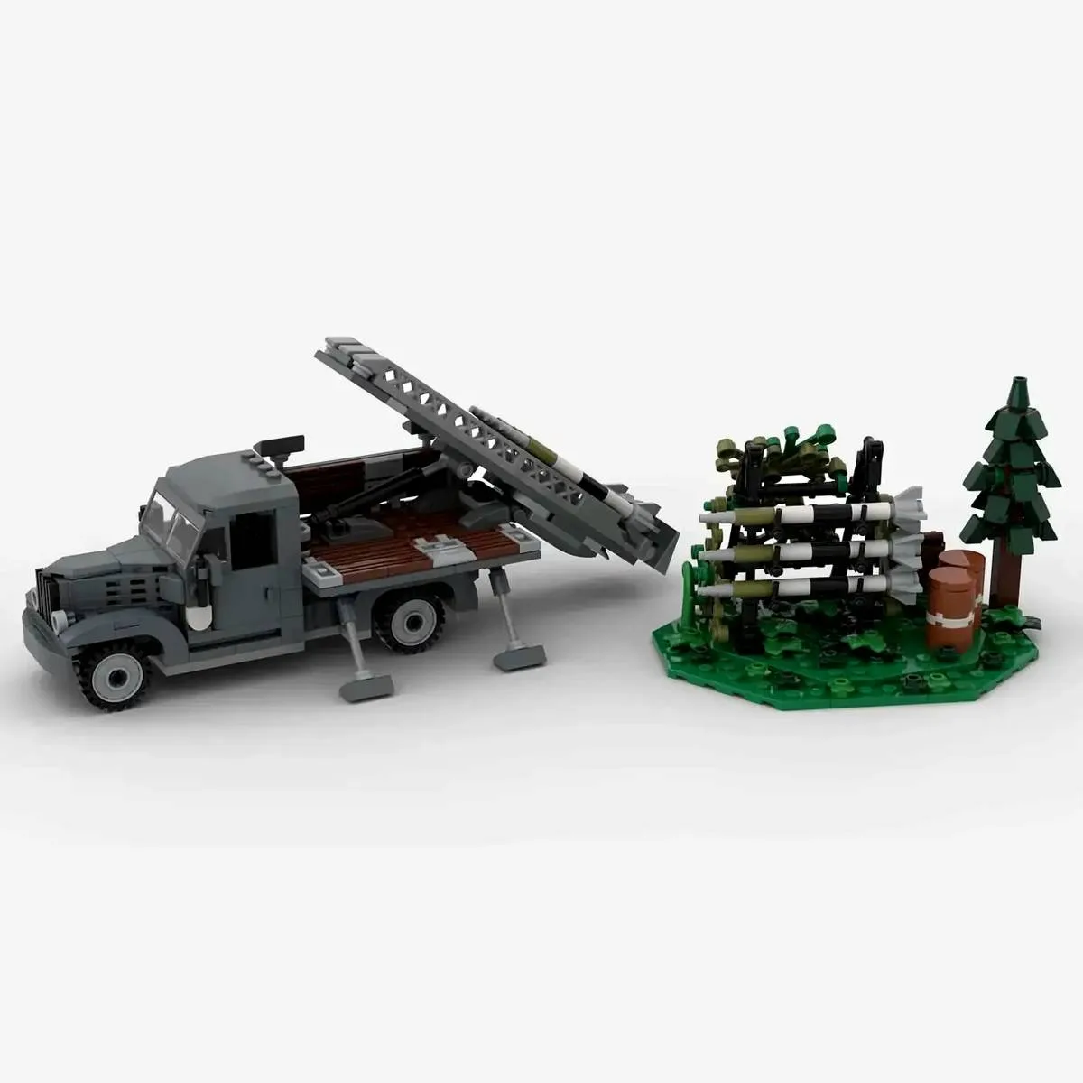 BlueBrixx Camion anti-aérien Typhoon (BB-108649) - prix | Brick Broker
