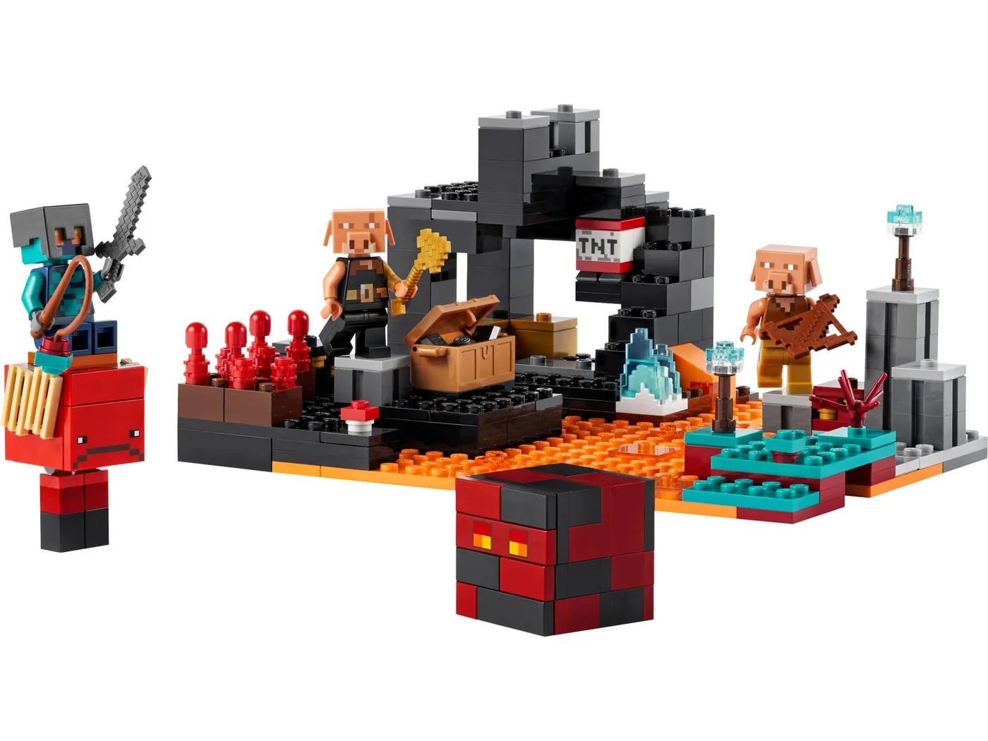 LEGO 21185 Le Bastion du Nether - prix et où acheter | Brick Broker