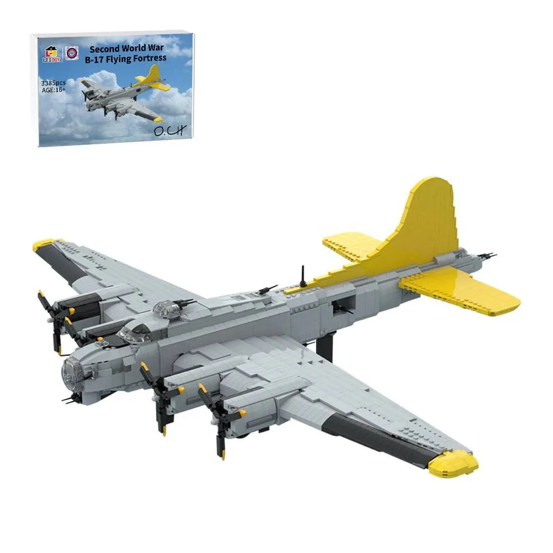 LesDiy B-17 Flying Fortress (LESDIY-3690640) - prix | Brick Broker