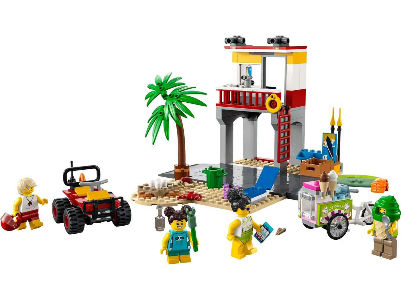 LEGO 60328 Poste de Secours de Plage - prix | Brick Broker