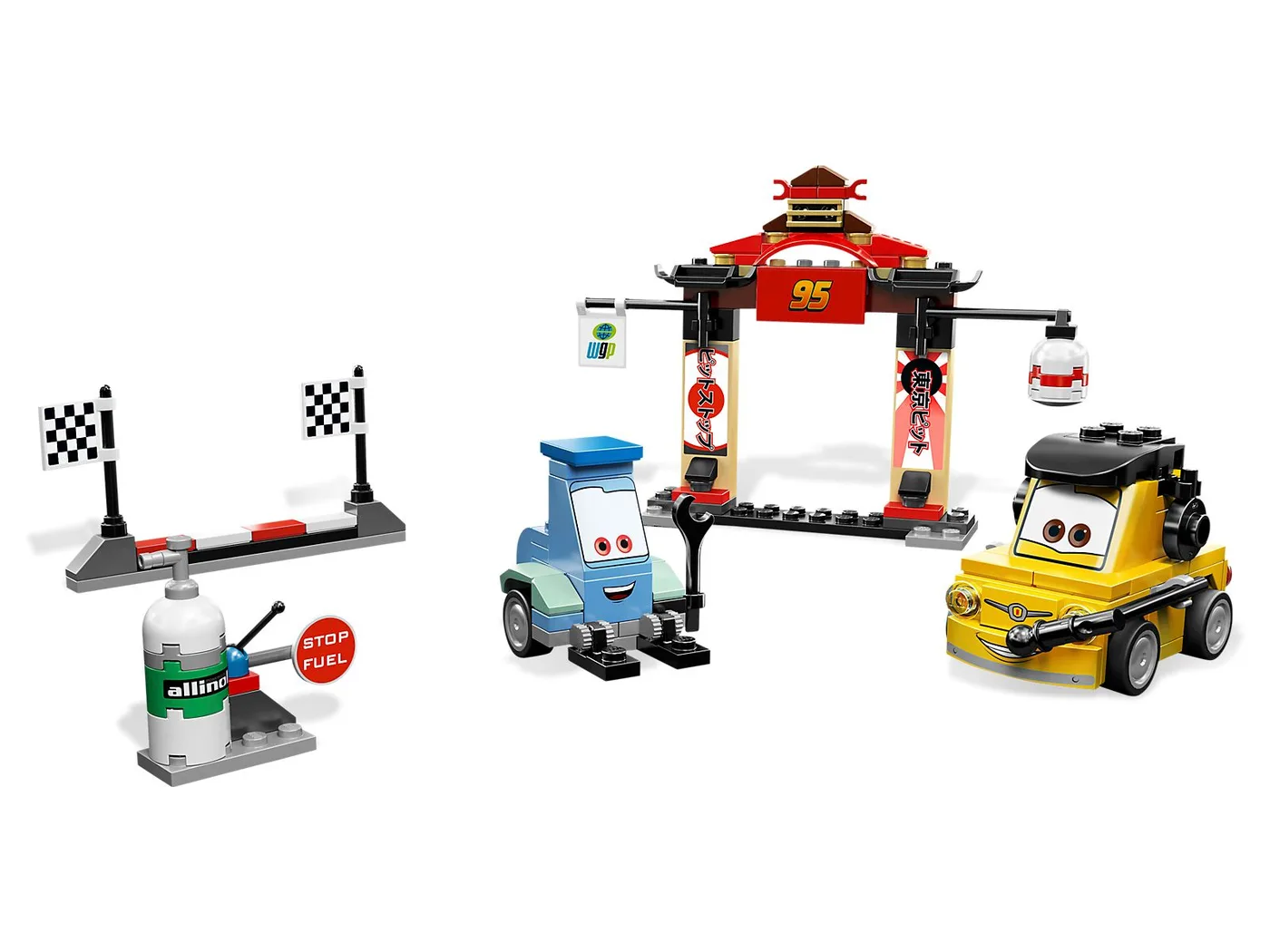 LEGO 8206 Arrêt au stand de Tokyo - prix | Brick Broker