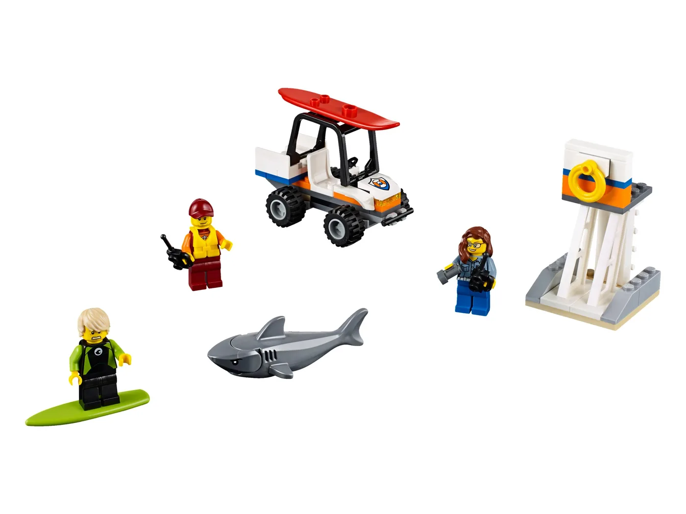 LEGO 60163 Set de démarrage de la garde côtière - prix | Brick Broker