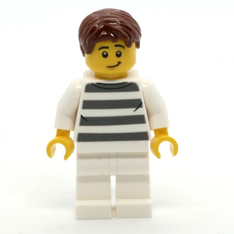 Criminal, White Prison Jumpsuit — dans quels sets LEGO ? (fig-013350) | Brick Broker