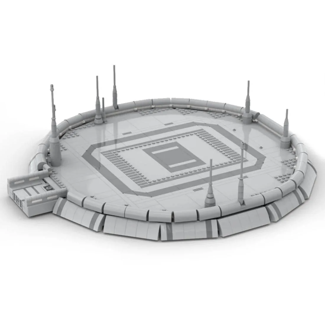 LesDiy Plateforme d'atterrissage militaire modulaire (LESDIY-3408828) - prix | Brick Broker