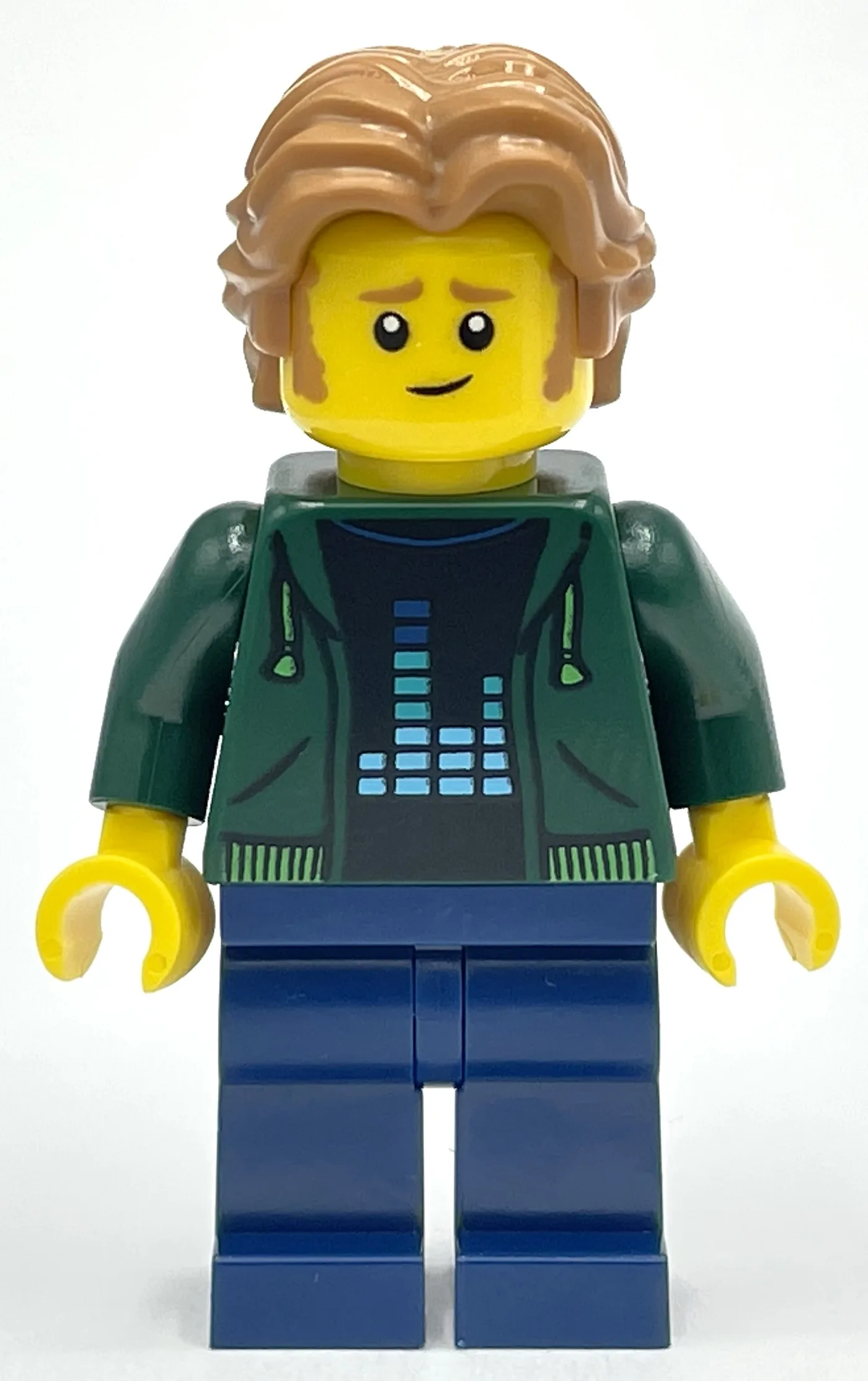 Dark Green Torso, Dark Blue Legs, Medium Noug… — minifigurine LEGO | Brick Broker