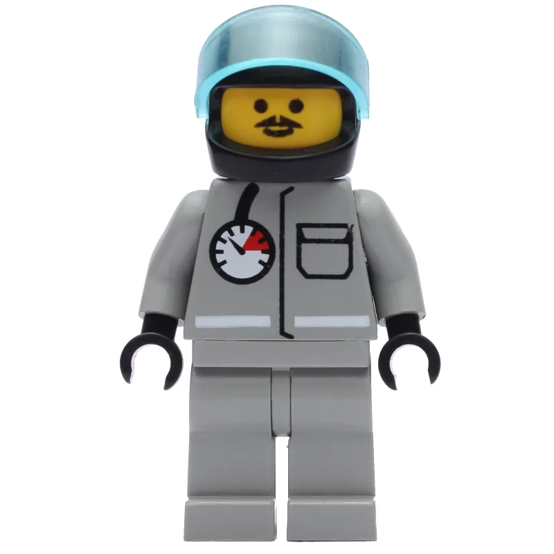 Fireman, Shirt with Gauge and Pocket, Light G… — minifigurine LEGO | Brick Broker