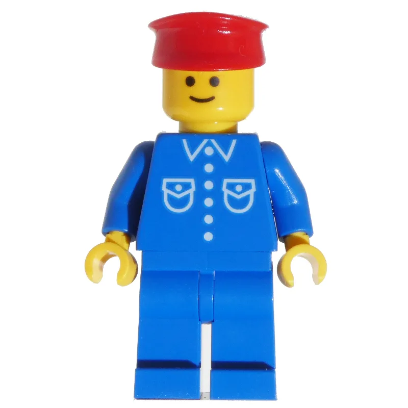 Blue Torso, Blue Legs, Red Hat — dans quels sets LEGO ? (fig-002147) | Brick Broker