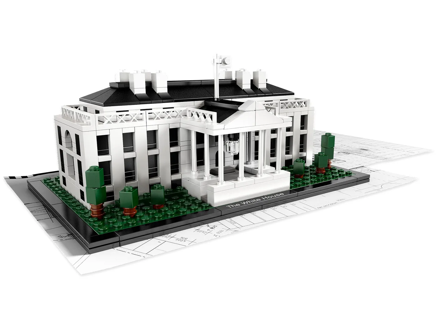 LEGO 21006 La Maison Blanche - prix et où acheter | Brick Broker