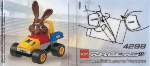 LEGO 4299 Nesquik Quicky Racer - prix et où acheter | Brick Broker