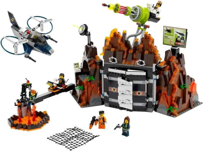 LEGO 8637 Mission 8 : Base du volcan - prix | Brick Broker