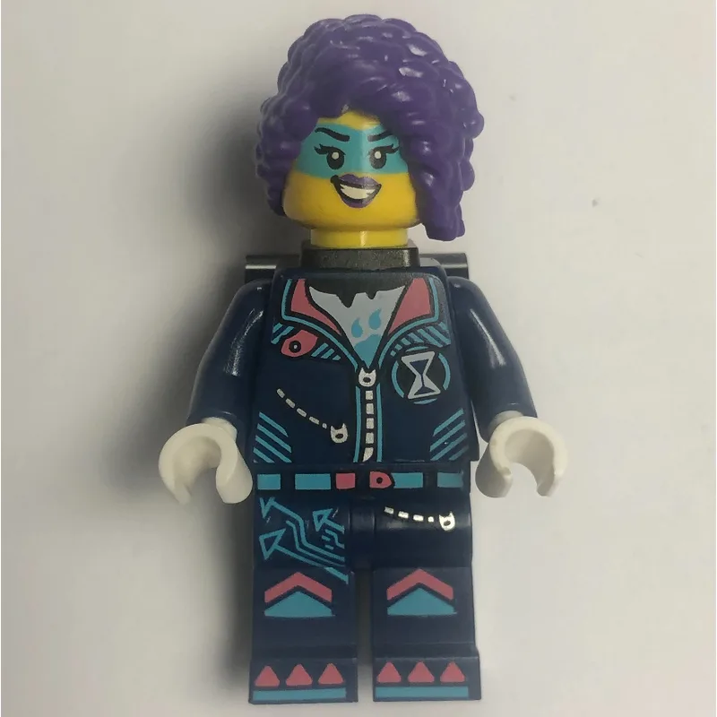 Zoey, Dark Blue Suit, Black Neck Bracket — minifigurine LEGO | Brick Broker