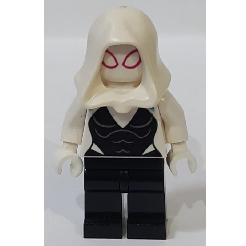 Ghost-Spider / Spider-Gwen, Closed Front Hood — minifigurine LEGO | Brick Broker