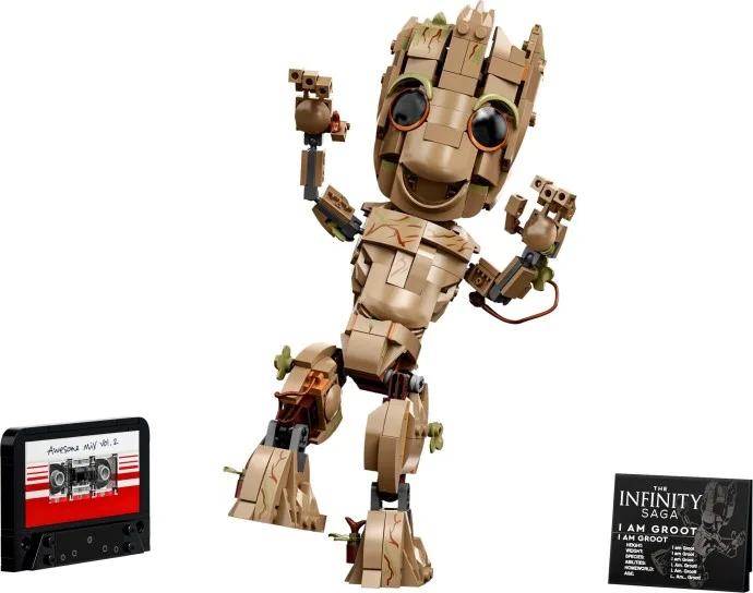 LEGO 76217 Je s’appelle Groot - prix et où acheter | Brick Broker