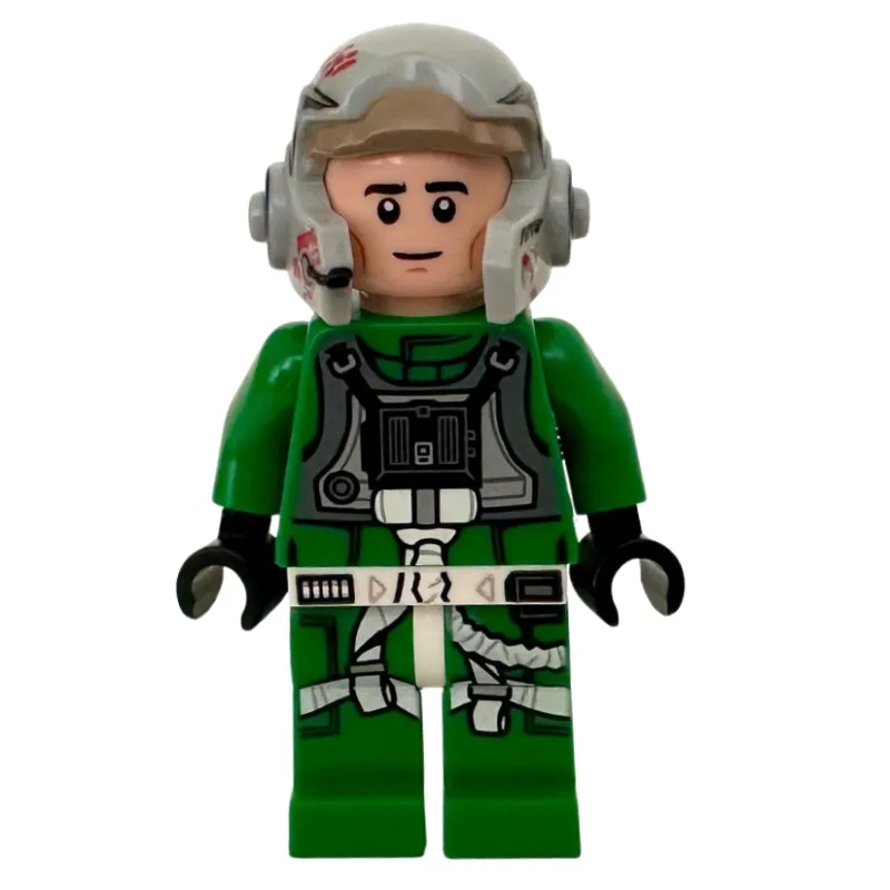 Rebel Pilot A-Wing, Green Uniform — dans quels sets LEGO ? (fig-017465) | Brick Broker