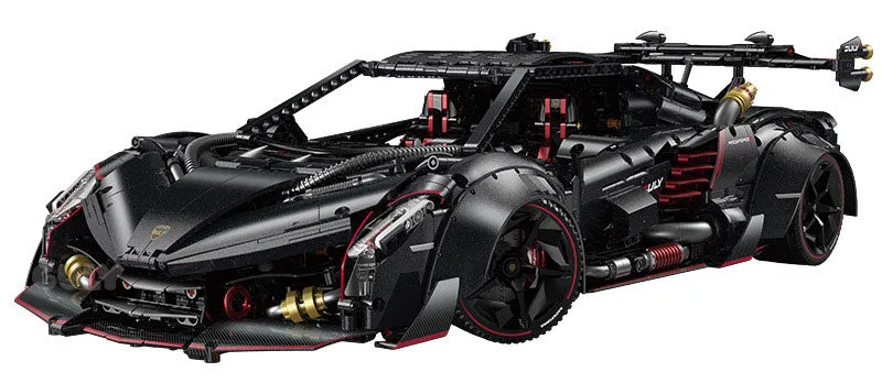 JIESTAR Kit de modèle de supercars électrodéposées GULY 1:8 (JS-10639) - prix | Brick Broker