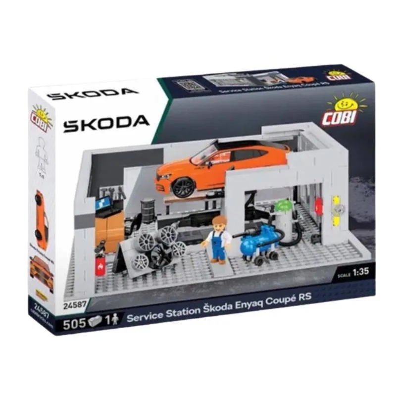 COBI Station-service Škoda Enyaq Coupé RS (COBI-24587) - prix | Brick Broker