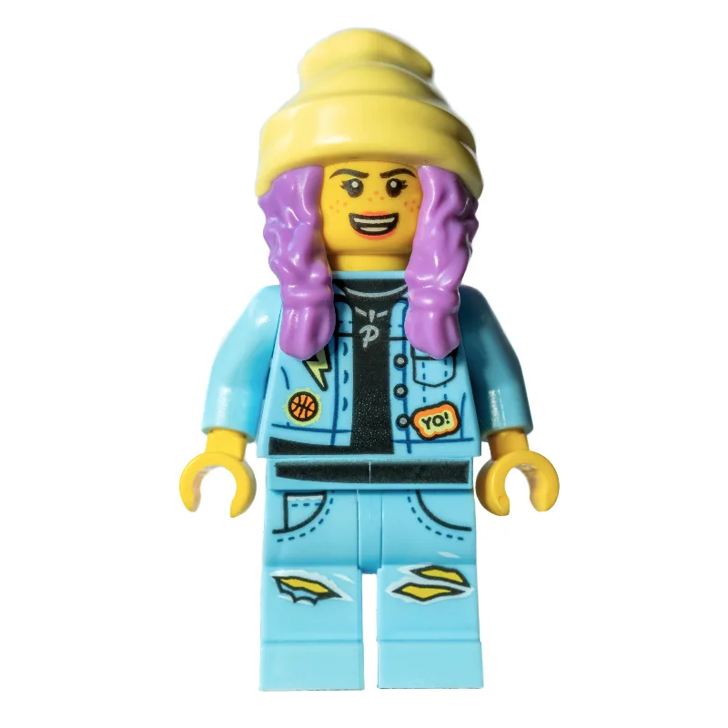 Parker L. Jackson, Bright Light Blue Denim Ja… — minifigurine LEGO | Brick Broker